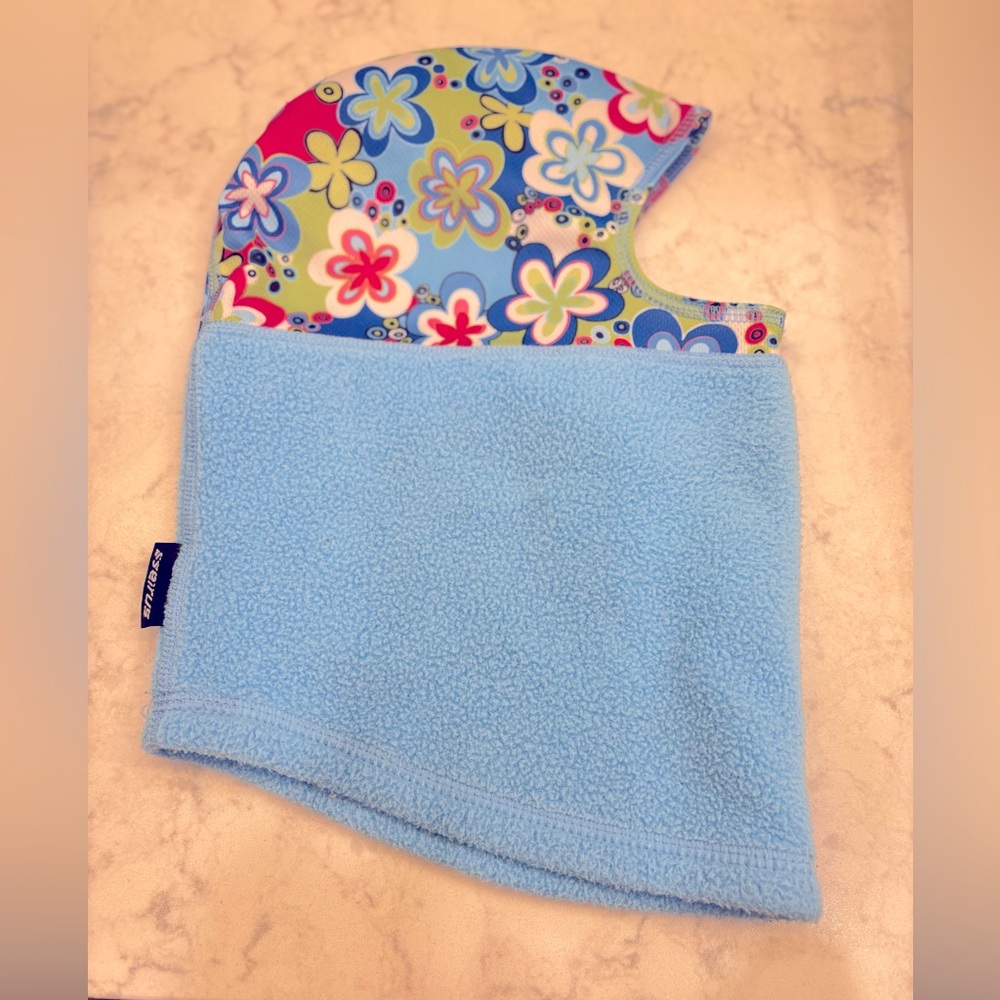Seirus thin hood, technical fleece neck warmer